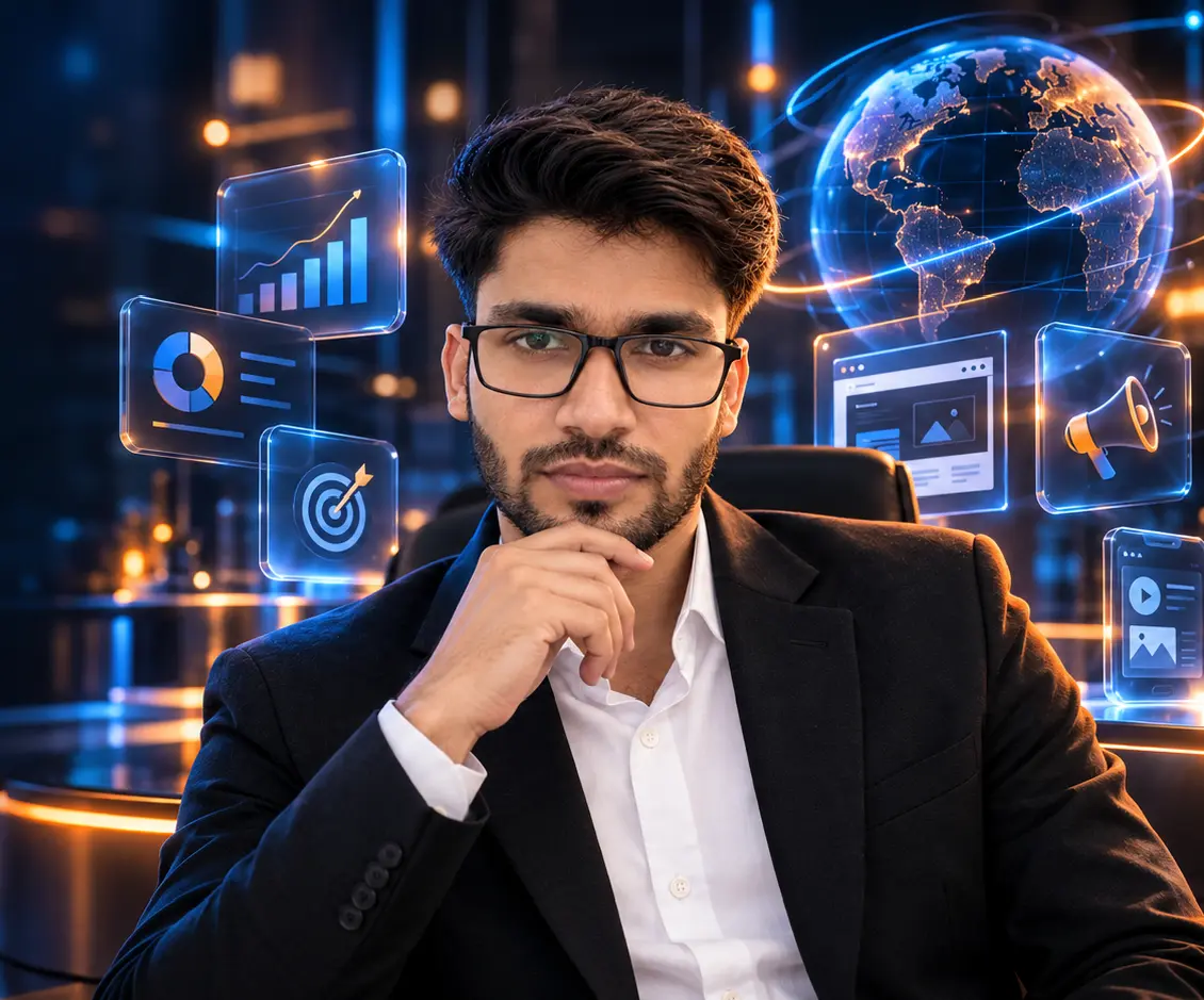 Syed Zaryab Qamar, founder of Online Vyapaar